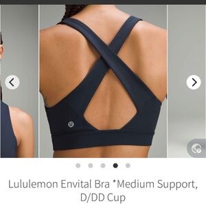 Lululemon Envital Bra - D/DD